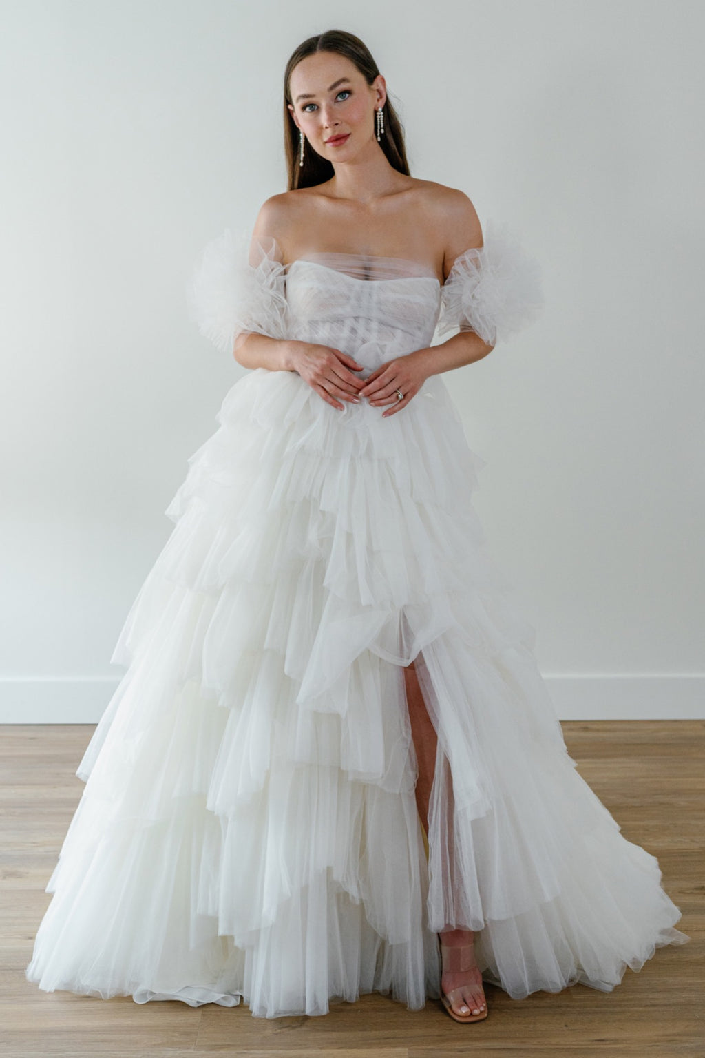 Byrd Dress With Puffs