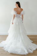 Byrd Dress With Puffs